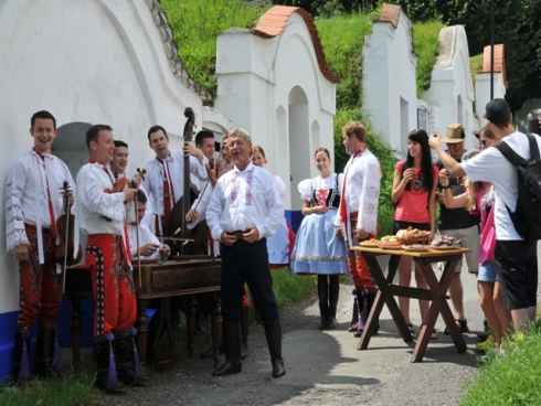 Septiembre de vino y vendimia en la Repblica Checa